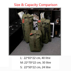 Sturdy Canvas Tactical Rucksacks