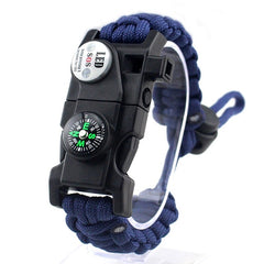 Multifunctional Paracord Survival Bracelet