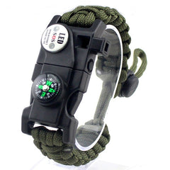Multifunctional Paracord Survival Bracelet