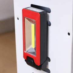 Lamp With Built-in Magnet Hook