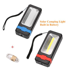 Solar Powered 2LED Camping Light