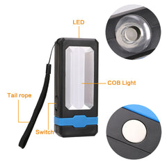 Solar Powered 2LED Camping Light