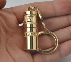 Golden Mini Portable LED Flashlight