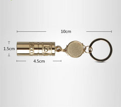 Golden Mini Portable LED Flashlight