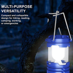 Collapsible Solar Tent Light For Camping