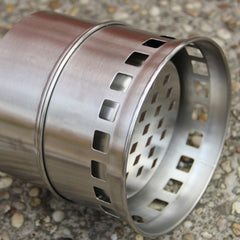 Stainless Steel Lightweight Wood Stove